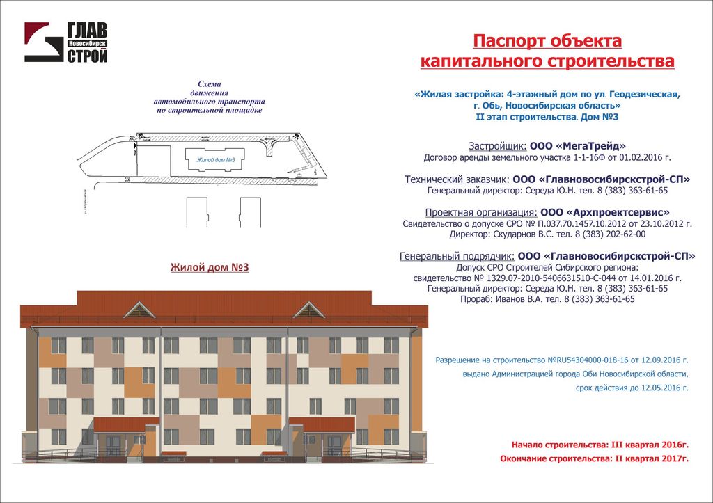 Как сделать паспорт объекта в проекте