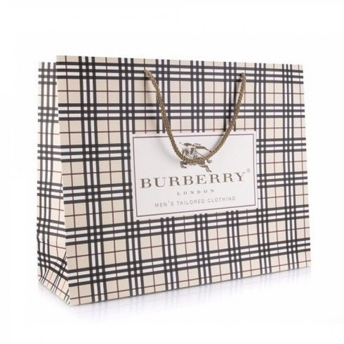 Комплект Подарочный пакет Burberry (5 штук )