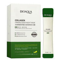 Ночная маска для лица BIOAQUA Collagen с коллагеном , 4 мл*20 шт