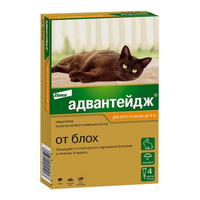 Адвантейдж 40 д/кош до 4 кг 1 пипетка
