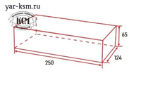 Кирпич легковесный теплоизоляционный ШЛ-1,3 №8 250х124х65 мм