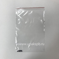 Пакет zip-lock 12х18 80 мкм Гриппер