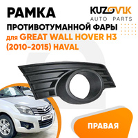 Рамка противотуманной фары правая Great Wall Hover H3 (2010-2015) Haval KUZOVIK