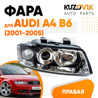 Фара правая Audi A4 B6 (2001-2005) KUZOVIK