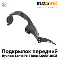 Подкрылок передний левый Hyundai Santa Fe 1 (2000-2012) KUZOVIK