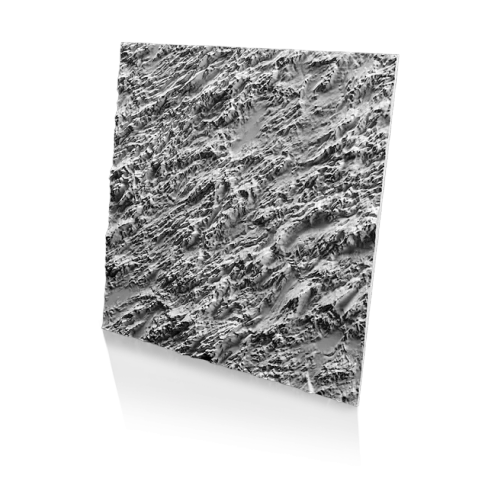 3D панно из гипса TRAVERTINE, 1800x1800 мм