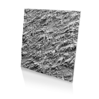 3D панно из гипса TRAVERTINE, 1800x1800 мм