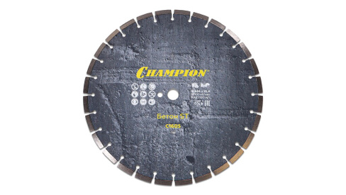 Диск алмазный CHAMPION бетон ST 400/25,4/10 Concremax (старый бетон, ж/б с наполн.сред.тв)