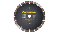 Диск алмазный CHAMPION универсальный ST 230/22,23/12 Fast Gripper (бетон, кирпич, тротуарная плитка)