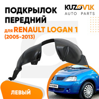 Подкрылок передний левый Renault Logan 1 (2005-2013) KUZOVIK