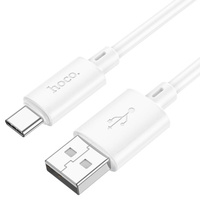 USB кабель шт.USB (A) - шт.Type-C "Hoco" X88 3А, 1м, белый