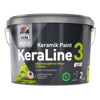 Краска интерьерная Dufa Premium KeraLine Keramik Paint 3 матовая 2,5л