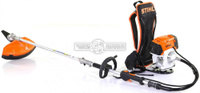 Stihl Бензокоса ранцевая Stihl FR 131 T (USA, 36,3 куб.см., 1,4 кВт/1,9 л.с., 4-MIX, нож DM 2F-230, леска 2,4 мм. - опци