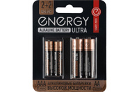 Элемент питания (батарейка) Energy Ultra LR6+LR03/4B (АА+ААА)