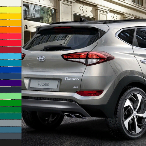 Бампер задний верхний в цвет кузова Hyundai Tucson 3 (2015-) КУЗОВИК