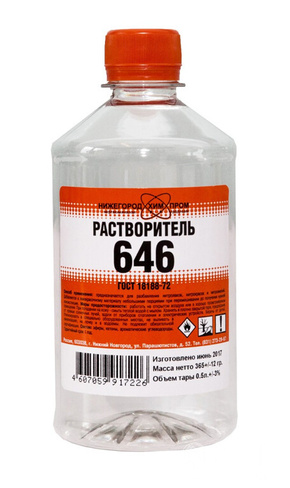 Растворитель 646 0,4л Нижний Новгород (25)