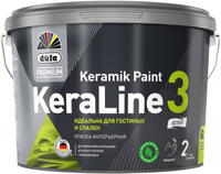 Краска интерьерная Dufa Premium KeraLine Keramik Paint 3 матовая 2,5л (база 3)