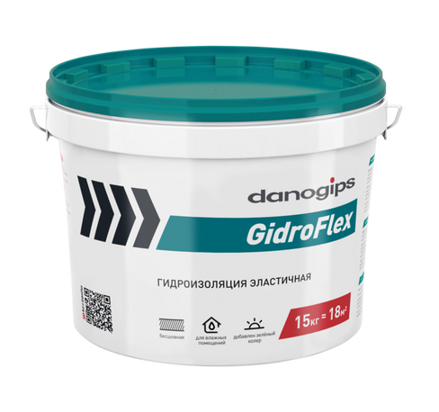 Гидроизоляция Danogips GidroFlex 15кг