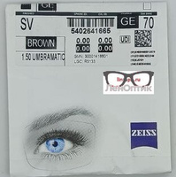 Очковая линза Zeiss Single Vision 1.5 Mineral Umbramatic Brown