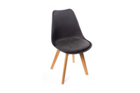 Стул для кафе Eames Bon FR 0024 Пластик черный