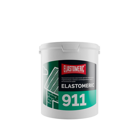 Гидроизоляция металлической кровли Elastomeric 911 3 кг RAL 7016