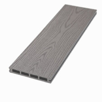 Террасная доска Ecodecking Техно 145х20x3000 Серый