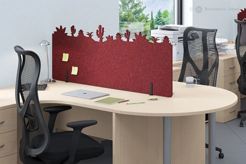 Акустические экраны Forest Office ECO Felt Малиновый сироп