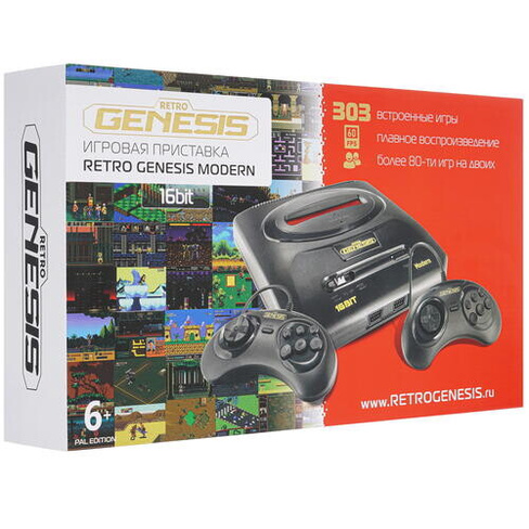 Ретро-консоль Retro Genesis Modern+303игры