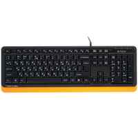 Клавиатура A4Tech FstylerFK10Black/Orange