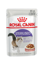 Влажный корм для кошек Royal Canin /Роял Канин Стерилайзд в соусе 85 г