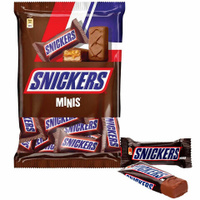 Батончики шоколадные мини SNICKERS Minis 180 г 2264