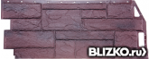 Фасадные панели FineBer серии Камень природный Серо-коричневый