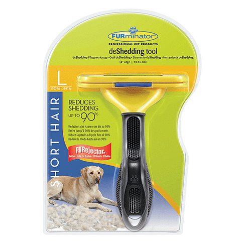 Фурминатор для средних собак с короткой шерстью FURminator Short Hair Medium Dog 7 см