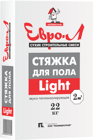 Стяжка для пола Light ЕВРО-Л