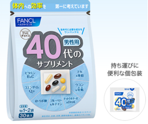 Витамины Fancl для мужчин после 40 лет