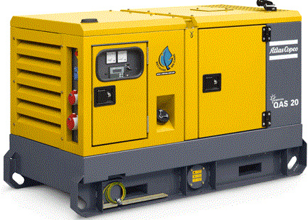 Дизель-генератор Atlas Copco QAS 20