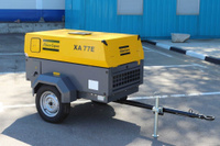 Передвижной электрический компрессор Atlas Copco XA77E