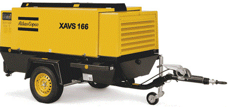 Компрессор дизельный Atlas Copco XAVS 166 Dd