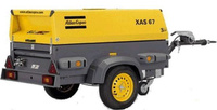 Компрессор дизельный Atlas Copco XAS 67 Dd с генератором