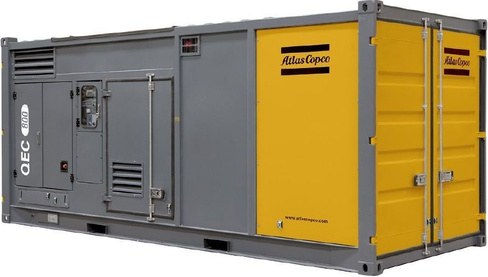 Дизель-генератор Atlas Copco QEC 800