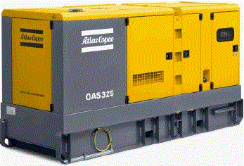 Дизель-генератор Atlas Copco QAS 325