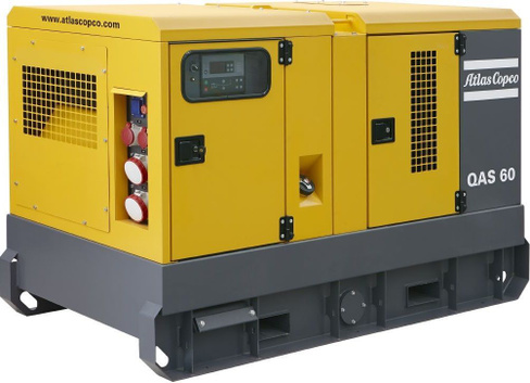 Дизель-генератор Atlas Copco QAS 60