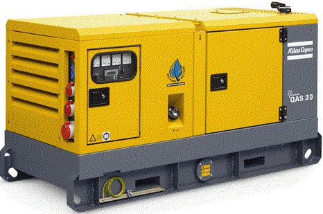 Дизель-генератор Atlas Copco QAS 30