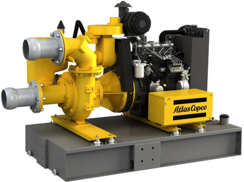 Дизельная мотопомпа Atlas Copco PAS 6 DDM W250