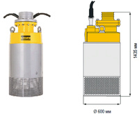 Насос погружной Atlas Copco WEDA100N