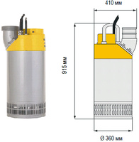 Насос погружной Atlas Copco WEDA70H