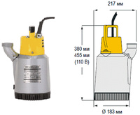 Насос погружной дренажный Atlas Copco WEDA10N