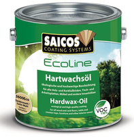 Масло с твёрдым воском "Saicos Ecoline Hartwachsol" 2,5