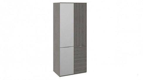 Шкаф для одежды с 1 дверью и 1 зеркальной дверью «Либерти» СМ-297.07.024 (