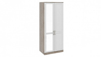Шкаф для одежды с 1-ой глухой и 1-ой зеркальной дверями «Прованс»СМ-223.07.